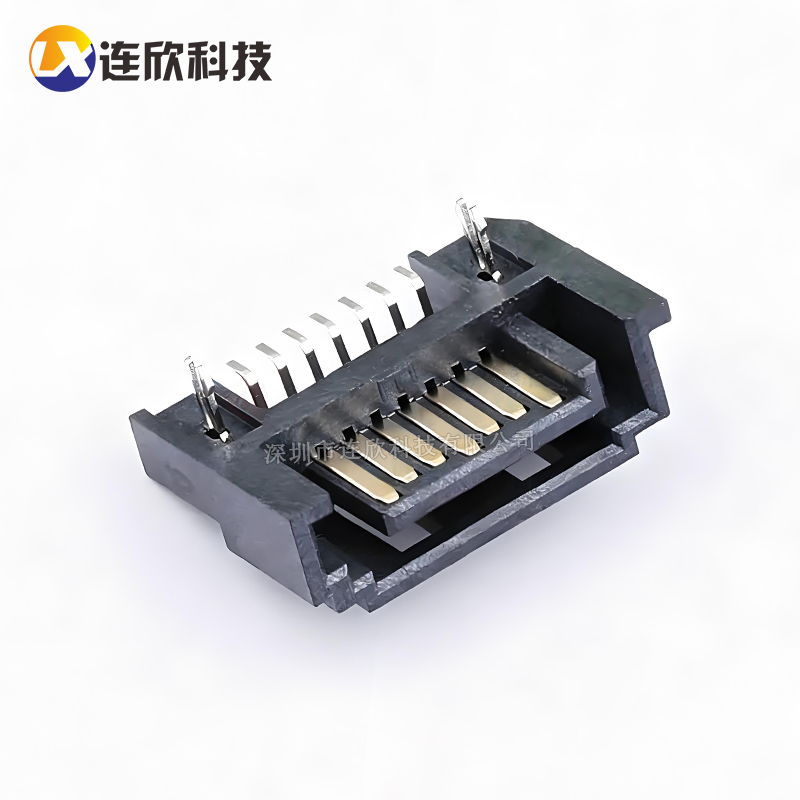 SATA 7P全包卧贴公座  XUTS-0727-0332