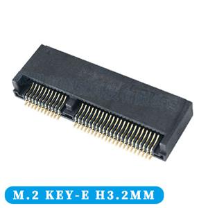 PCI连接器67PIN M.2 KEY-E 高度3.2MM平整度高