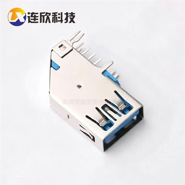 侧插 USB 3.0 AF母座无边  XUSF-0936-0312